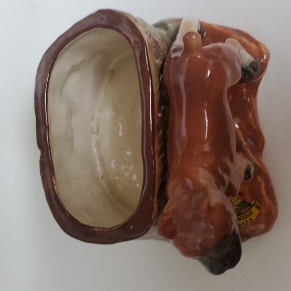 Small Vintage made in Japan Boxer Dog planter - Picture 6 of 7